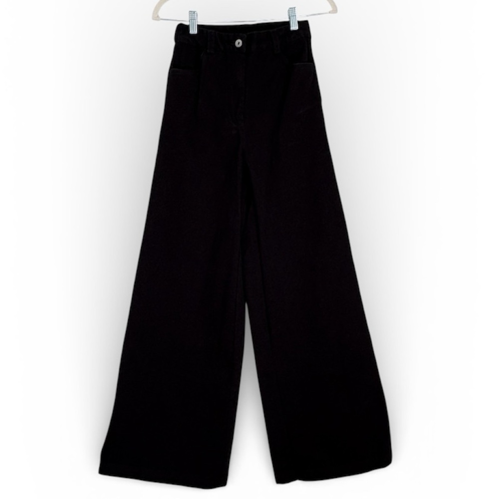 Collusion Women's Black Wide Leg Jeans